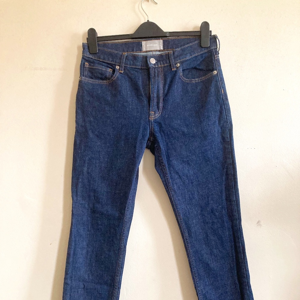EVERLANE mid rise skinny jeans